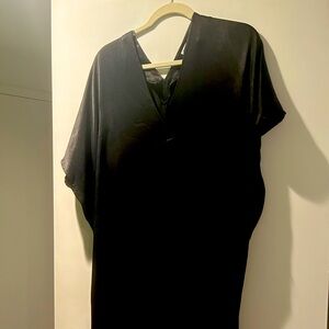 Kaftan long black dress
